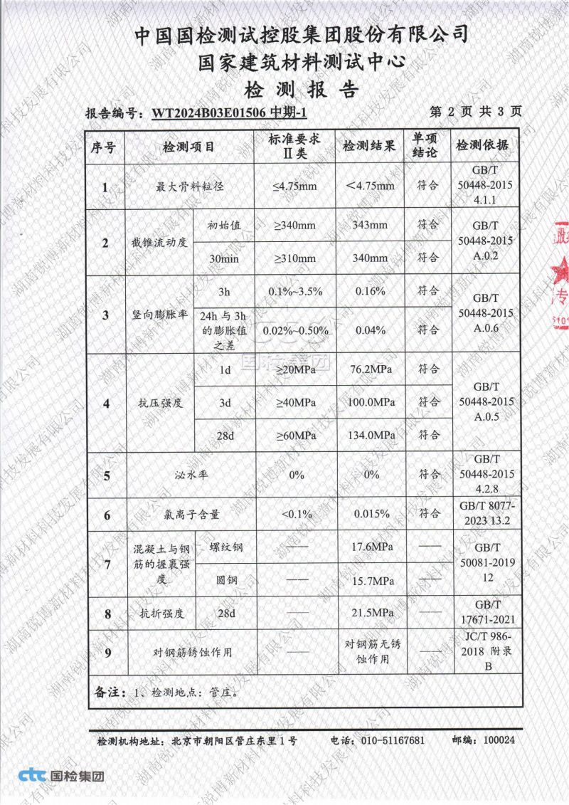 湖南銳博新材料科技發(fā)展有限公司,風電灌漿料,加固材料,壓漿料,灌漿料,脫模劑,路面搶修料